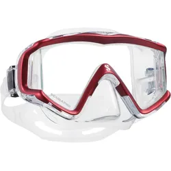Scubapro - Maske Crystal VU - Rot - Transparent