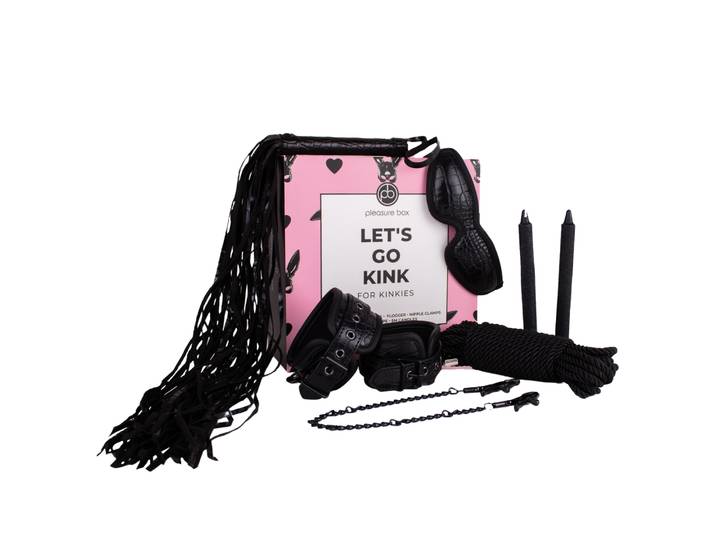 Pleasure Box Geschenkset - Let’s Go Kink