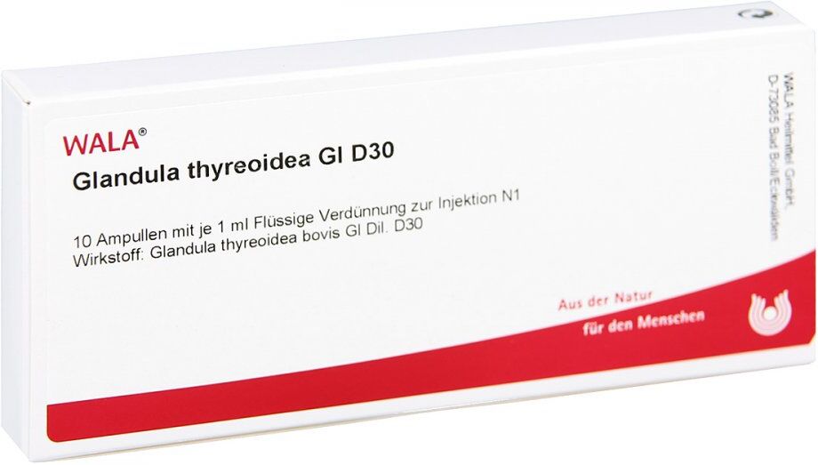 Wala Glandula Thyreoidea Gl D30 Ampullen