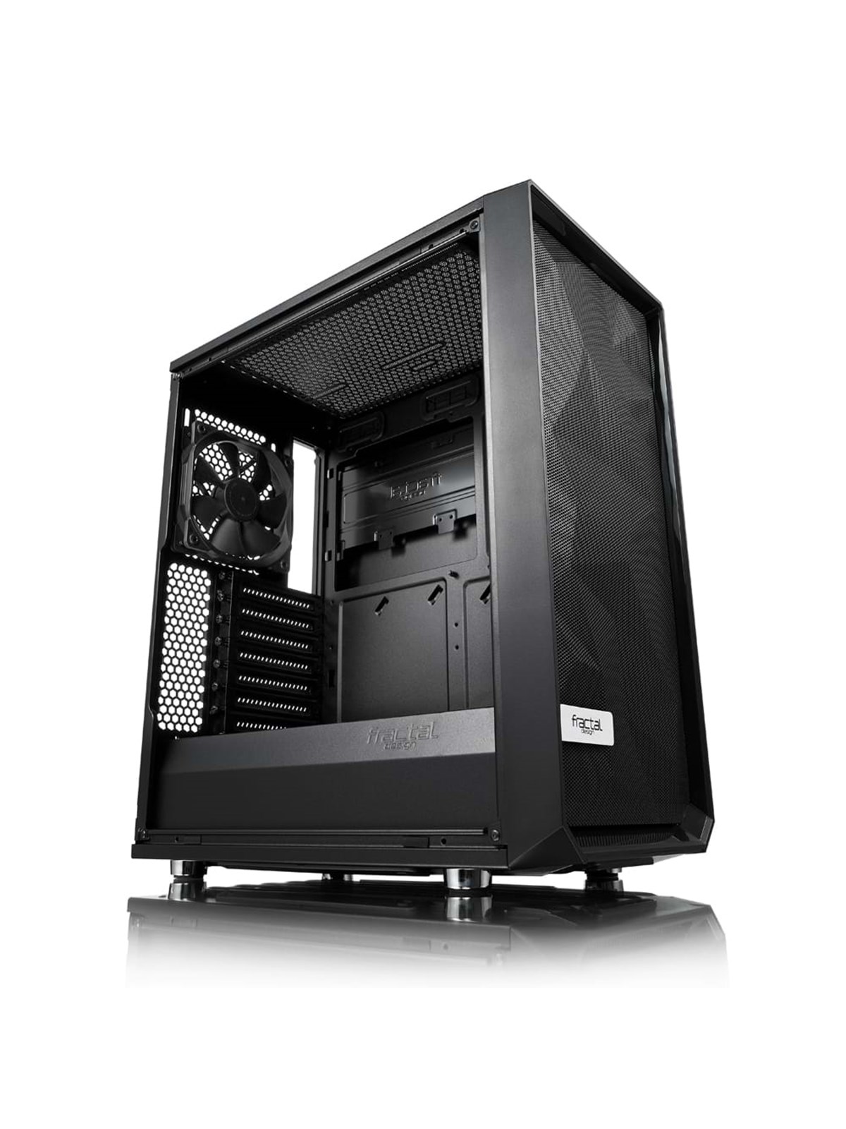 Fractal Design Meshify C Solid Side Panel - Gehäuse - Miditower - Schwarz