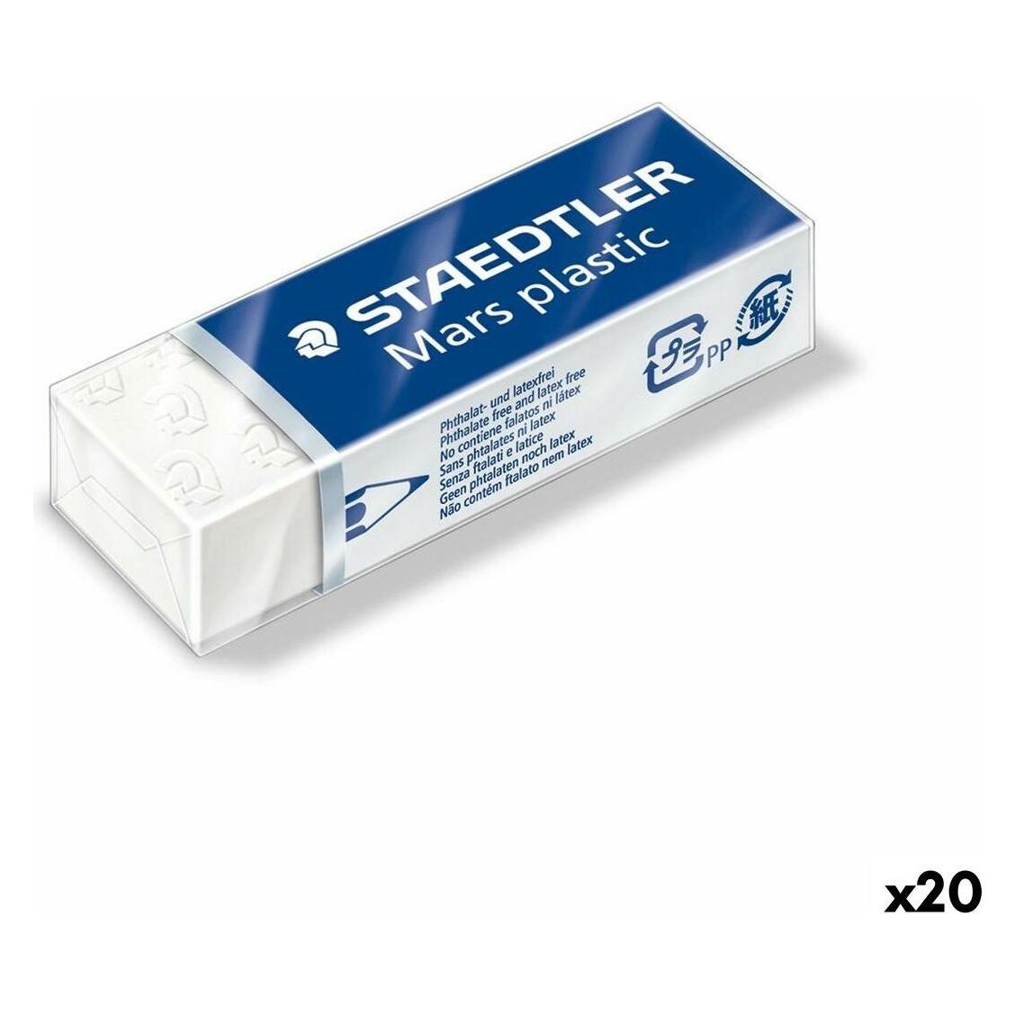 Staedtler Mars Plastikradierer Weiss 1 Stück (526 50)
