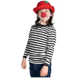 Thetru Kinder Ringelshirt langarm schwarz-weiss – alltagstauglich (140)
