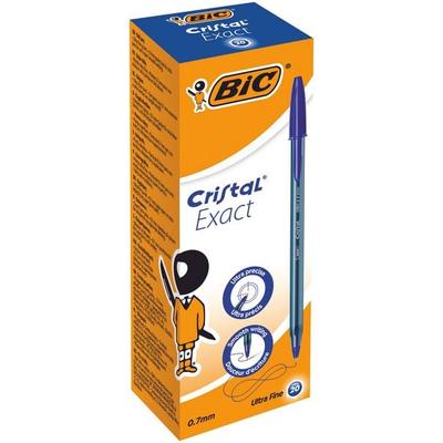 BIC Kugelschreiber Cristal Exact 0.3mm blau, 20er Set