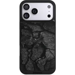 Nivocase Handyhülle für Apple iPhone 17 Pro Max Hülle NIVOpure Case Schwarz Beton Stein schwarz (Apple iPhone 17 Pro Max), Smartphone Hülle, Schwarz