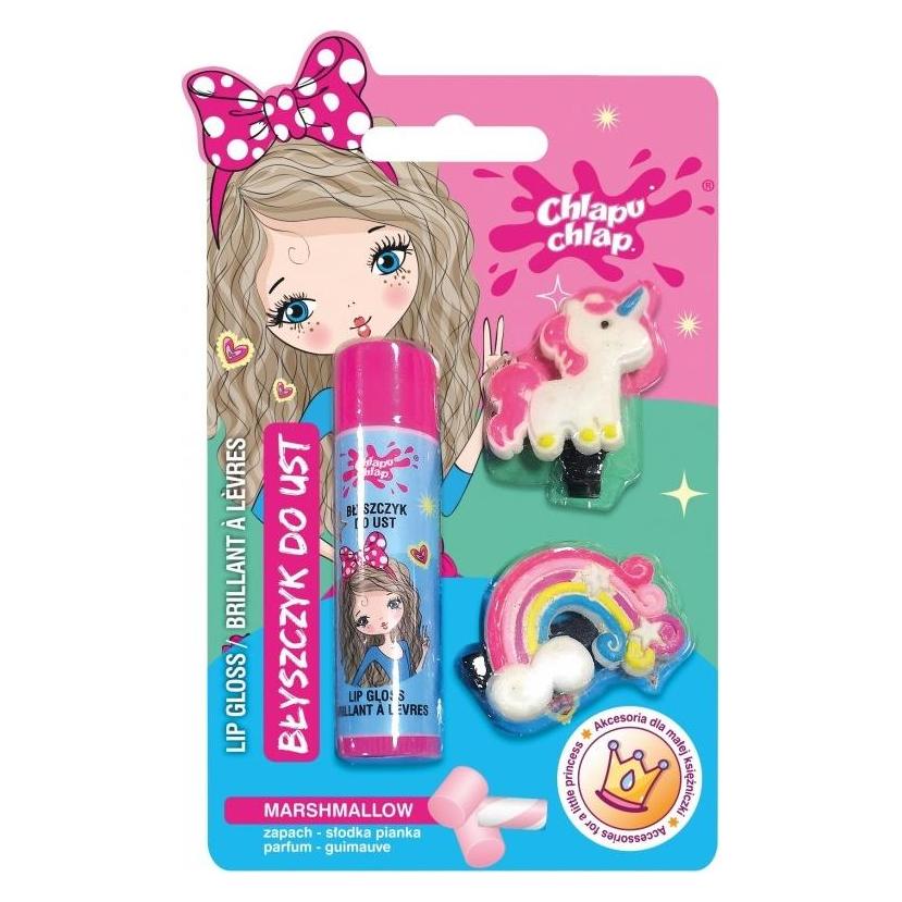 Chlapu Chlap Splap Splap Foam Lip Gloss + 2 Haarnadel (Lippenpflege Set) (40739183)