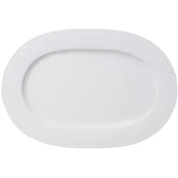 Villeroy & Boch, Serviergeschirr, Platte oval White Pearl
