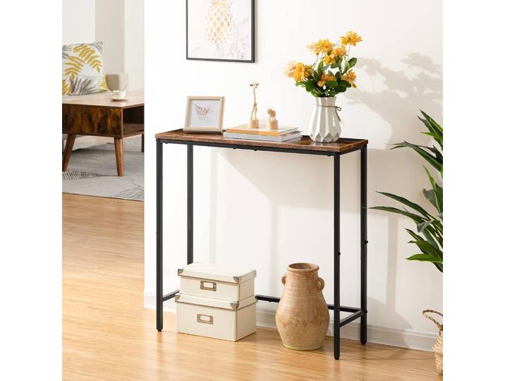 Table console - Table d'entrée moderne industrielle, salon, bureau - Table console pour entrée/salon