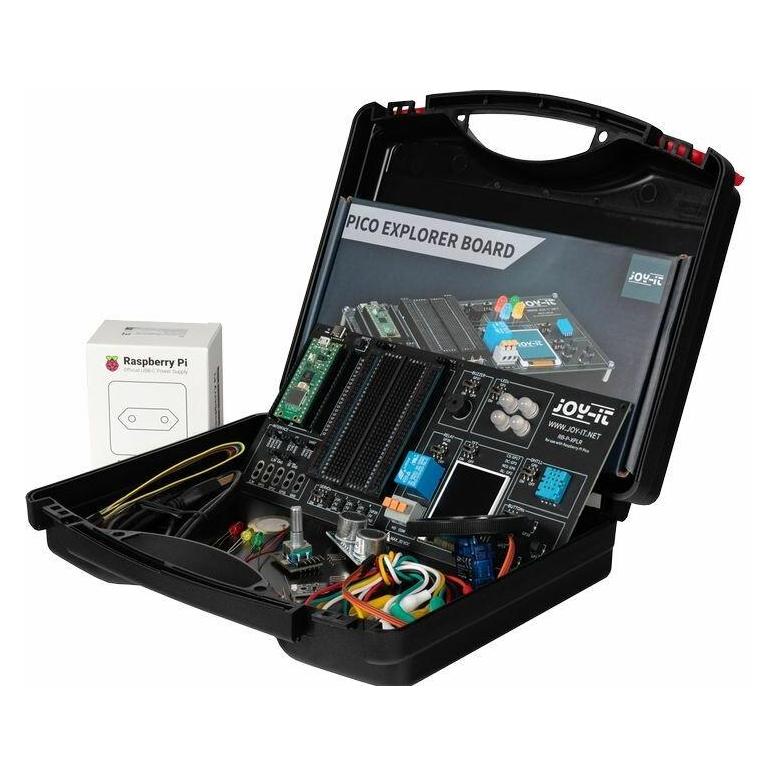 Joy-it RB-P-XPLR-SET inkl. Aufbewahrungskoffer, inkl. LEDs, inkl. Netzteil, inkl. Sensoren, inkl. U (RB-P-XPLR-SET)