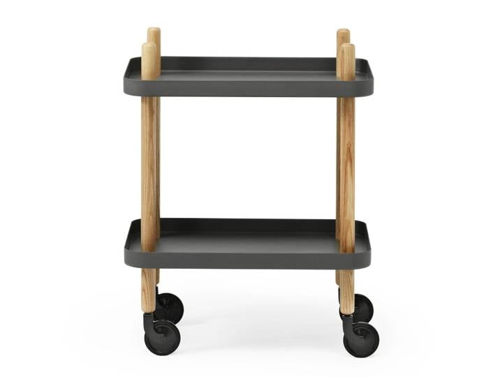 Normann Copenhagen Block Beistelltisch Dunkelgrau