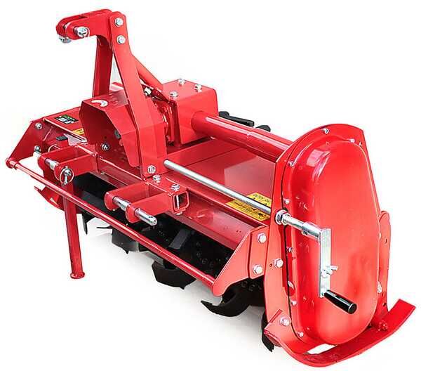 AgriEuro Premium AgriEuro RS 145 - Mittelleichte Ackerfräse - mit Kit für die manuelle Verschiebung - für linksdrehende Zapfwelle (gegen Uhrzeigersinn)