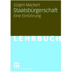 Staatsbürgerschaft, Fachbücher von Jürgen Mackert