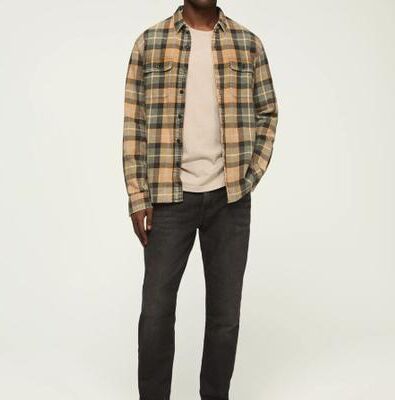 Lucky Brand 412 Athletic Slim - Men's Pants Denim Slim Fit Jeans in Riverbank, Size 33 x 32