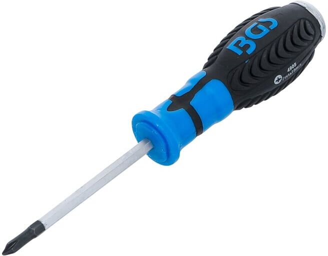 BGS Tournevis cruciforme PH1 longueur de la lame 75 mm ; BGS technic (4908)
