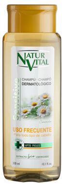 Natur Vital Champô Uso Frequente Sensitive Camomila 300 ml