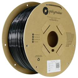 Polymaker PC02007 6938936712770 Filament PC (Polycarbonat) schlagfest, hitzebeständig 1.75 mm 3000 g Schwarz PolyMax™ 1 St.