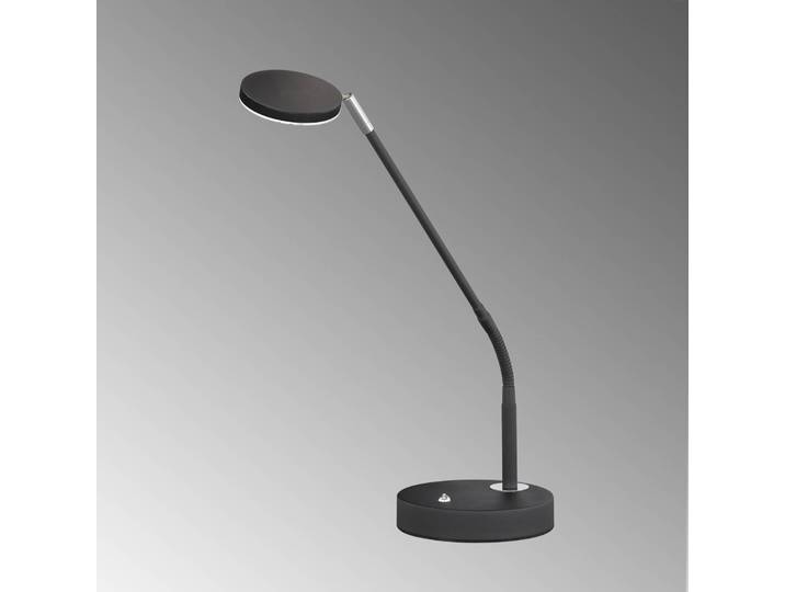 FH Lighting LED Tischlampe Lunia, dimmbar, schwarz, für Arbeitszimmer / Büro, Metall, Modern, LED Tischlampe