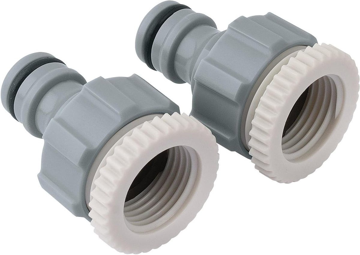 Kraanaansluiting Adapter Blauw - Universele Slangkop voor Tuinslang - 3/4 Inch