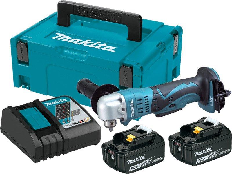 Makita Winkelbohrmaschine 18V 2X3.0Ah Li-Ion Dda350Rfj