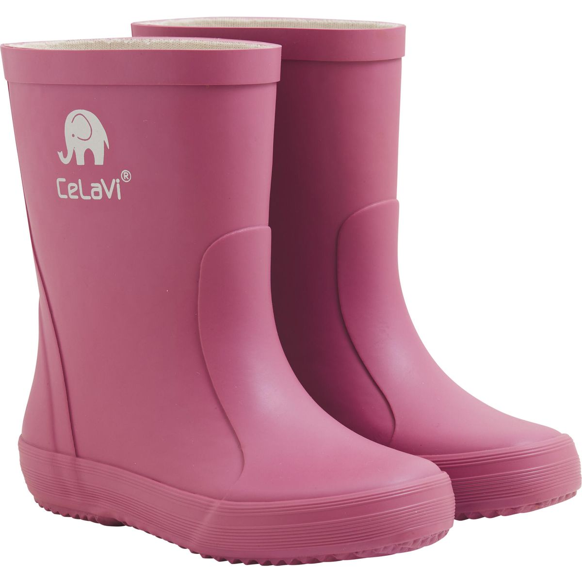 Celavi Basic Wellies -solid rose wine (486) 20 1147-486-20