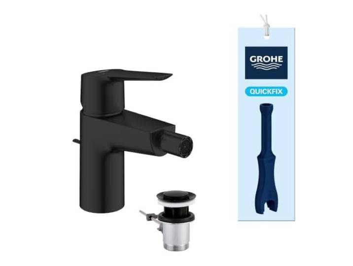 GROHE Start\, Mitigeur Monocomande Bidet\, Taille S\, Noir Mat\, 325602432