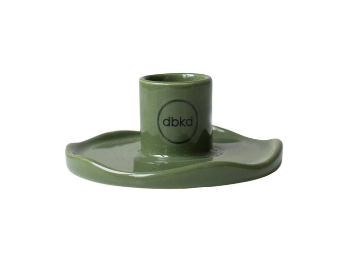 DBKD Bougeoir Wave Vert brillant