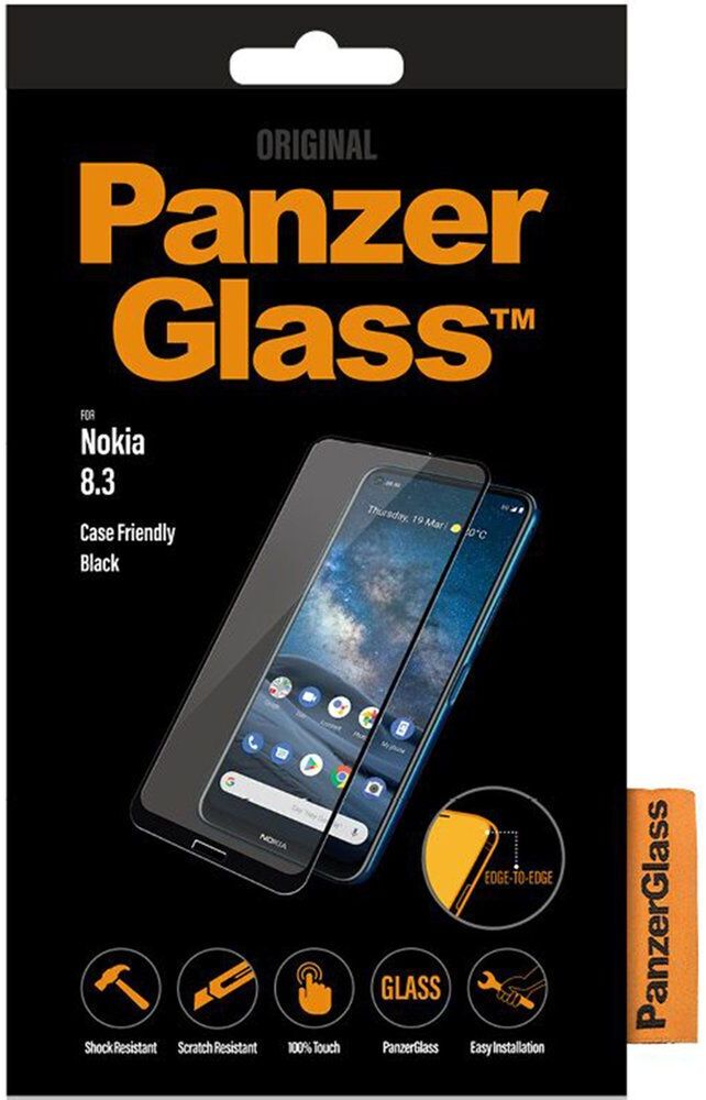 Protecteur d’écran Nokia   PanzerGlass™   Nokia 8.3   Clear Glass - Refurbished