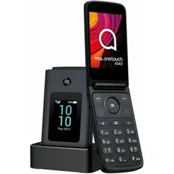 TCL Onetouch 4041G mit Cradle (2.80", 2 Mpx), Tastenhandy, Grau
