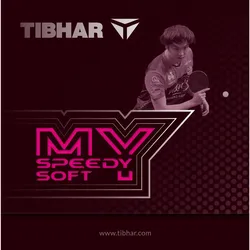 Tibhar Belag Speedy Soft MY schwarz 2,0 - schwarz 2,0