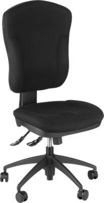 Topstar Bürostuhl WELLNESS 300, Synchronmechanik, ohne Armlehnen, hohe Rückenlehne, Muldensitz