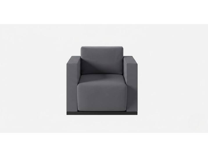 JVmoebel Sessel Stilvoller Sessel Graue Farbe Modernes Design Glatte Ecken Wasserdicht (1-St)