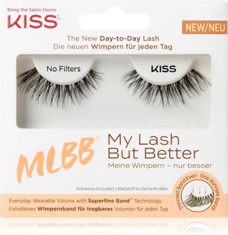 Kiss My Lash But Better faux-cils 02 No Filters 1 une paire de