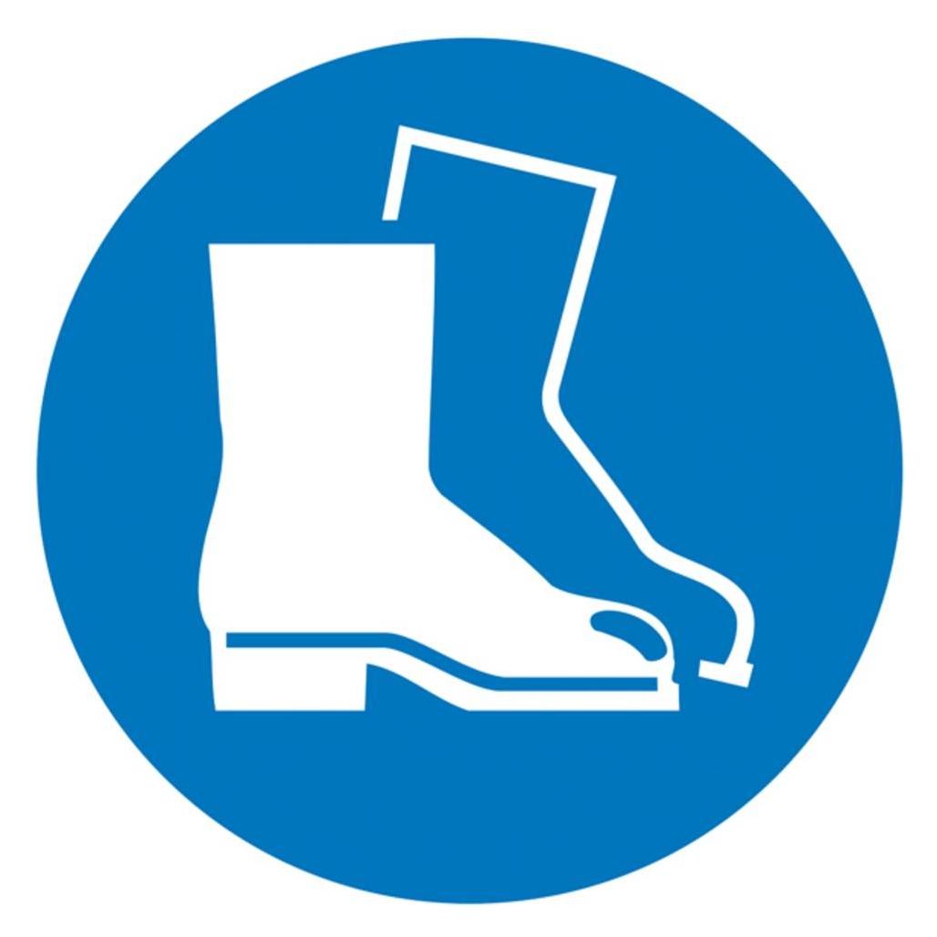 SafetyMarking Gebotsschild Fussschutz benutzen (11.0489)
