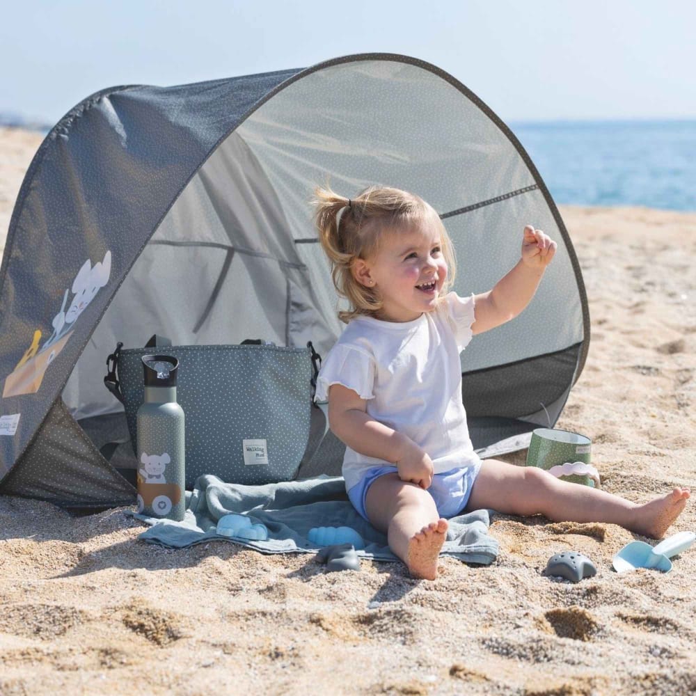 Walking mum Tienda pop-up para bebé playa con protección solar upf 50