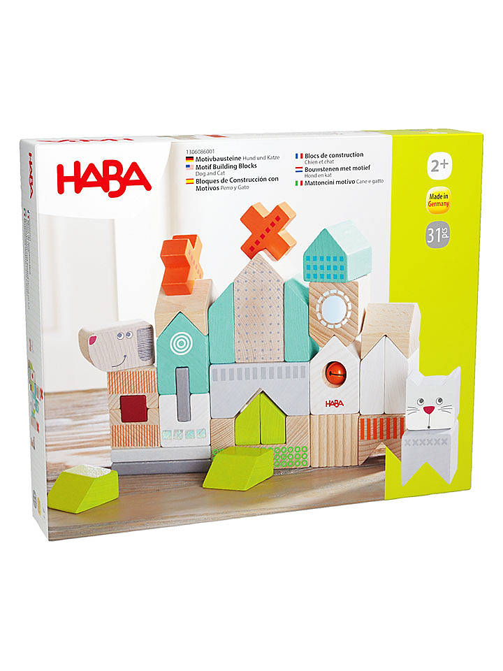 Haba Motivbausteine "Hund und Katz" - ab 2 Jahren - onesize