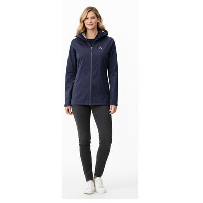 Funktionsjacke LPO "Franja Outdoorjacke II", Damen, Gr. 36/38 (M), graystone, Web, 100% Polyester, regular fit hüftbedeckend, verstellbar verstellbar, Jacken Funktionsjacke, wasserdichter Front-RV
