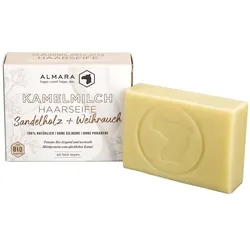 Kamelmilch Haarseife - Sandelholz & Weihrauch 100g