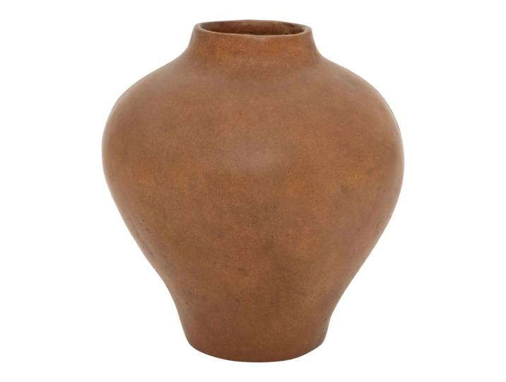Pot décoratif en ecomix marron ø 44 * 48 cm