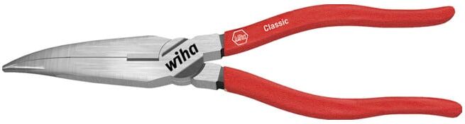 Wiha Pince demi-ronde Classic avec taillant, forme courbe, env. 40° (26725) 200 mm (26725)