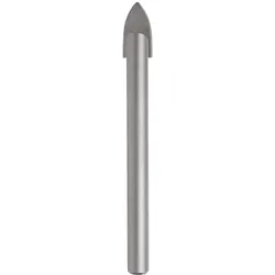 RUKO Glas- und Fliesenbohrer mit Hartmetallschneide und Zylinderschaft - 223005