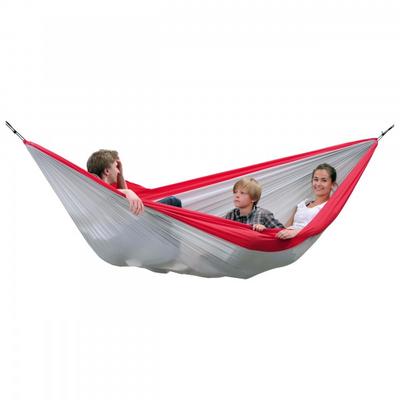Amazonas - Leichthängematte Silk Traveller XXL - Hängematte grau