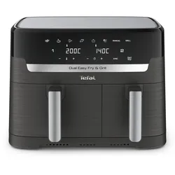 Tefal® Dual Easy Fry & Grill EY905B Heißluftfritteuse grau