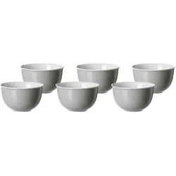 Ritzenhoff & Breker Müslischalen Doppio, Schüssel + Schale, Grau