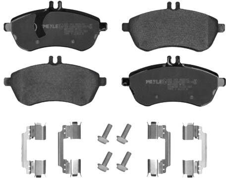MEYLE 025 243 0620/K2 Bremsbeläge