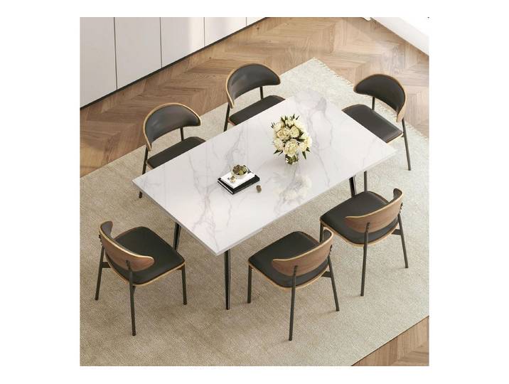 LuxusKollektion Essgruppe Essgruppe ausziehbar 4 6 8 10 Stühle Ein Tisch mit 6 Stühlen