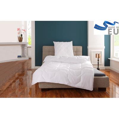Microfaserbettdecke OTTO HOME "Rike, Bettdecke 135x200 cm, 155x220 cm", weiß, B:155cm L:220cm, Bezug: 100% Polyester. Füllung: 100% Polyester, Bettdecken, Microfaserbettdecke, Bettdecken, Sommer, Winter, 4 Jahreszeiten, Decke kochfest bis 95C