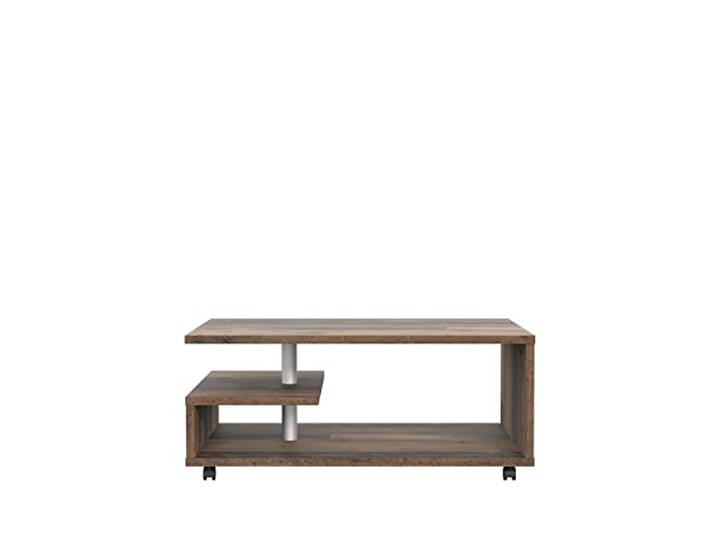 FORTE Bailey Couchtisch, Holzwerkstoff, Old – Wood Vintage, 105 x 60 x 45.60 cm