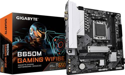 Gigabyte B650M GAMING WIFI6E Mainboard Sockel (PC) AMD AM5 Formfaktor (Details) Micro-ATX