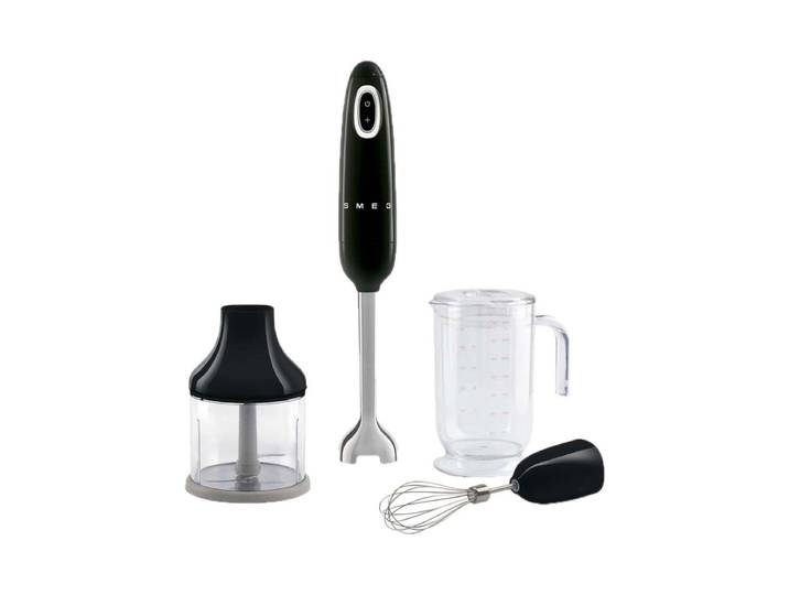 Smeg HBF03BLEU 50 s Style Stabmixer Schwarz'
