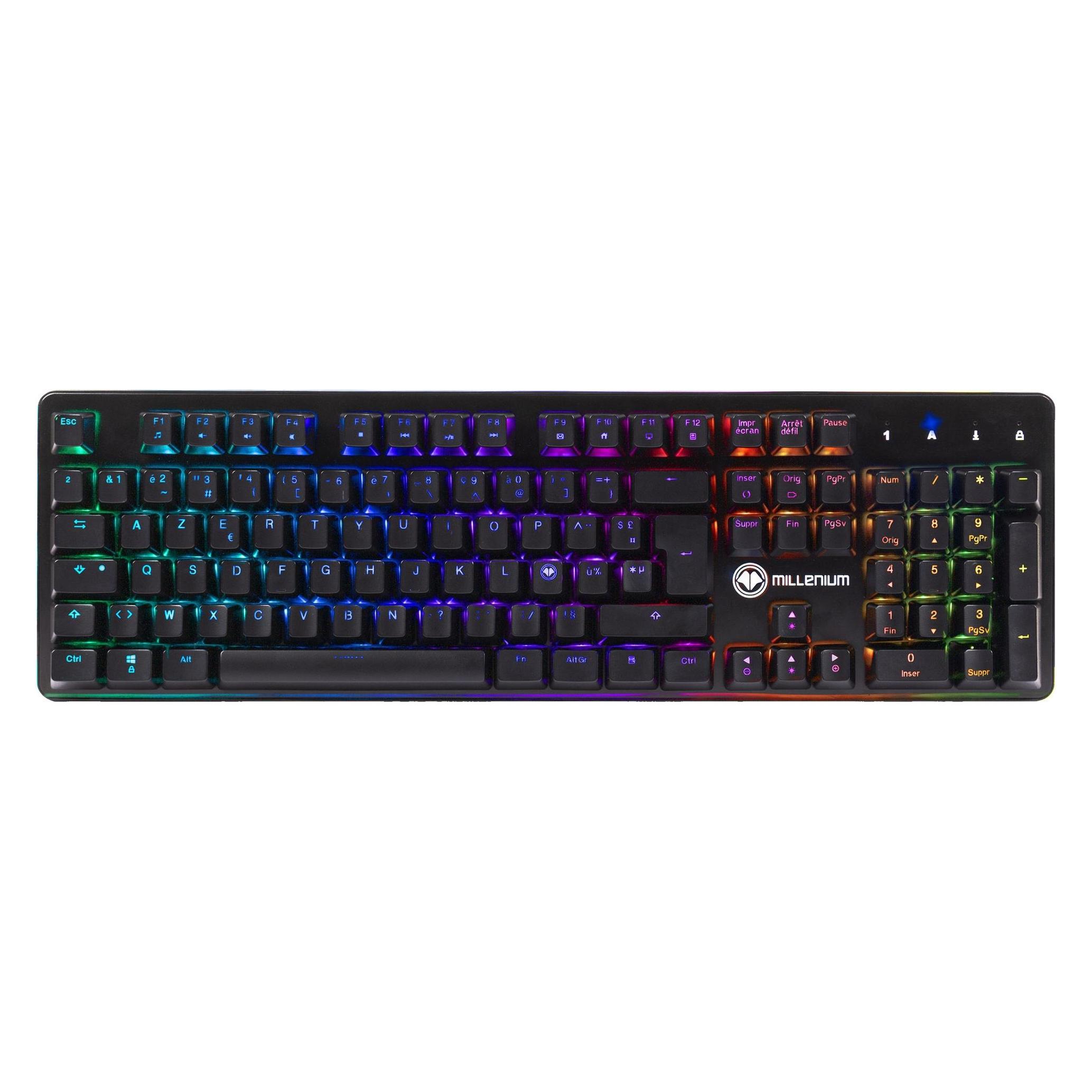 Millenium Beleuchtete Gaming-Tastatur (Eng. Int., Kabelgebunden) (MT2-ZM022)