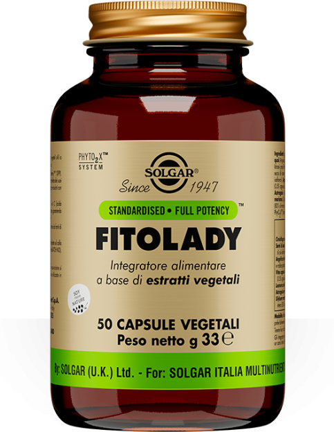 SOLGAR IT. MULTINUTRIENT SpA Solgar - Fitolady 50 Capsule - Integratore Alimentare per il Benessere Femminile